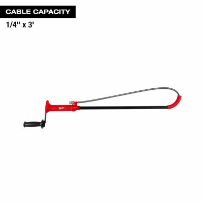 Milwaukee Electric Tool Corp 48-22-5765 3' Toilet Auger