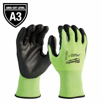 MED A3 HiVis Dip Gloves