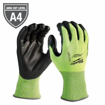 LG A4 HiVis Dip Gloves