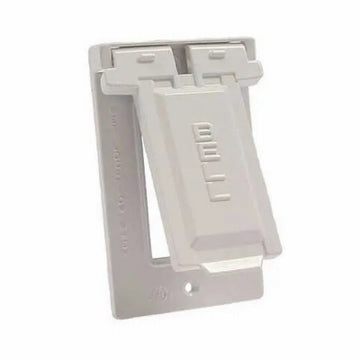Raco Incorporated 5103-1 1G WHT Vert GFCI Cover