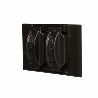 Raco Incorporated 5180-2 1G BRZ Dup Horiz Cover