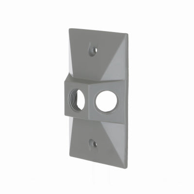 Raco Incorporated 5189-0 1G GRY 3Out Clust Cover