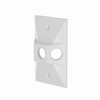 Raco Incorporated 5189-1 1G WHT 3Out Clust Cover