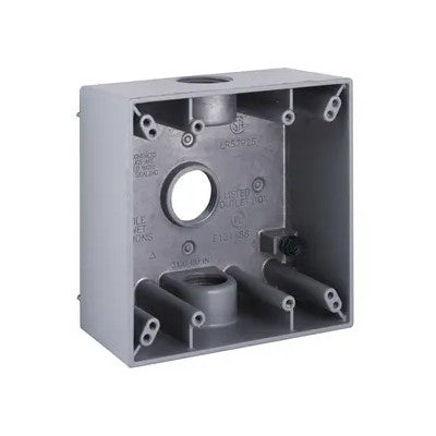 Raco Incorporated 5341-0 2G GRY 3/4" 3Out Box