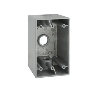 Raco Incorporated 5385-0 1G GRY 1/2"3Out DeepBox