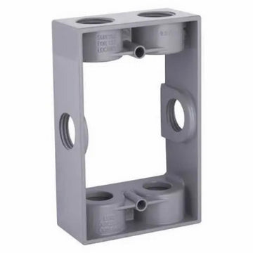 Raco Incorporated 5400-0 1G GRY 1/2"6Out Adapter