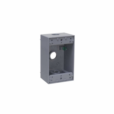 Raco Incorporated 5320-5 1G GRY 3Out Box