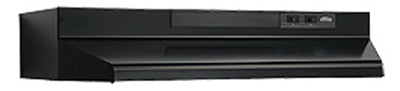 30" BLK Conv Range Hood