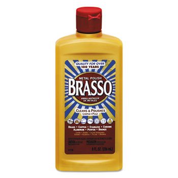 Reckitt Benckiser EH LLC 89334 Brasso Multipurpose Metal Polish 8 oz. 8/CS