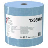 Wypall KCC 12889 X90 Cloths, Jumbo Roll, 11 1/10 X 13 2/5, Denim Blue, 450/roll, 1 Roll/carton 2