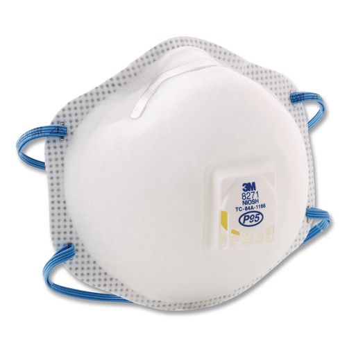 3M 8271 Particulate Respirator 8271, P95, 80/Carton 2
