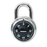 Master Lock 1500D Combination Lock, Stainless Steel, 1.87" Wide, Silver 2