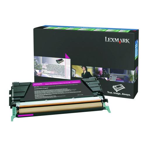 Lexmark 24B5805 24b5805 Return Program High-Yield Toner, 10,000 Page-Yield, Magenta