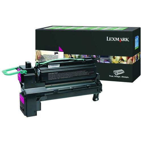 Lexmark 24B6019 24b6019 Return Program Extra High-Yield Toner, 18,000 Page-Yield, Magenta