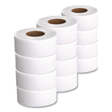 Scott 7805 Essential JRT Jumbo Roll Bathroom Tissue, Septic Safe, 2-Ply, White, 3.55" x 1,000 ft, 12 Rolls/Carton 2
