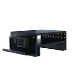 Kantek PBS530 Pegboard Riser, For 32" Monitors, 15.9 x 11.8 x 7.3, Black, Supports 20 lbs 2