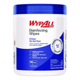 Wypall 54481 Hydrogen Peroxide Disinfecting Wipes, 1-Ply, 7 x 5.75, Fresh Scent, White, 185 Wipes/Canister 2