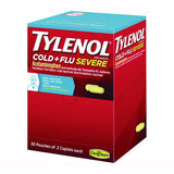 Tylenol 64568 Cold + Flu Severe Caplets, 2/Pack, 30 Packs/Box 3