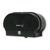 Morcon Tissue MOR M1005-8 Morsoft Plastic Small Core Tissue Dispenser, 11.5" X 6.5", Black 2