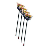 O-Cedar Commercial 91351 Maxiplus Professional Angle Broom, 51" Handle, Black, 4/carton 2