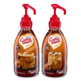 Coffee Mate 12323367 Liquid Creamer Pump Bottle, Salted Caramel, 1.5 Liter Pump Bottle, 2/Carton 2