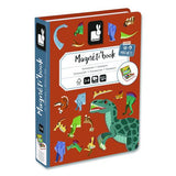Janod J02590 Magneti'books, Dinosaurs, 50 Pieces (10 Cards, 40 Magnetic Shapes), Ages 3 to 8 Years 2