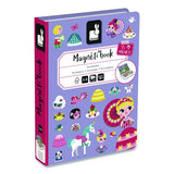 Janod J02725 Magneti'books, Princesses, 62 Pieces (7 Cards, 55 Magnetic Shapes), Ages 3 to 8 2