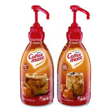 Coffee Mate NES73358CT Liquid Creamer Pump Bottle, Caramel, 50.7 oz Pump Bottle, 2/Carton 3