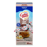 Coffee Mate 12536842 Plant-Based Oat Milk Liquid Creamers, Natural Vanilla, 0.38 oz Mini Cups, 50/Box 2