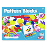 Junior Learning Inc JL613 Rainbow Pattern Blocks, Ages 3 to 4 2