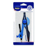 Maped Helix 37279 Universal Plastic Locking Compass, 12" Maximum Diameter, Randomly Assorted Colors 3