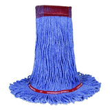Nexstep Commercial Products 97156 MaxiClean Loop-End Mop, Cotton/Synthetic, 20 oz, Blue 2