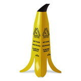 Nexstep Commercial Products 6948 Banana Safety Sign, 13 x 12 x 24, Yellow/Black 2