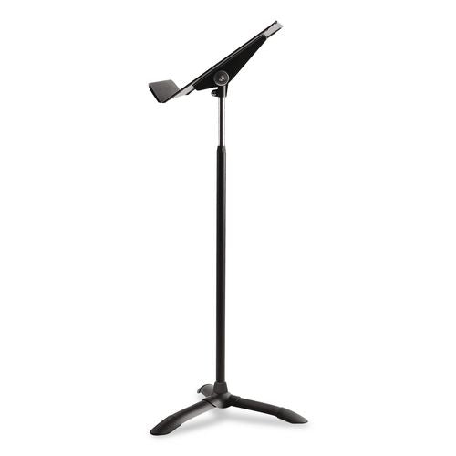 NPS 82MS Melody Music Stand, 20.5" Wide, 24" to 46" Shelf Height, Black