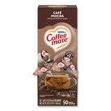 Coffee Mate 11002807 Liquid Coffee Creamer, Cafe Mocha, 0.38 Oz Mini Cups, 50/box 2