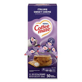 Coffee Mate 12220663 Liquid Coffee Creamer, Italian Sweet Creme, 0.38 Oz Mini Cups, 50/box 2