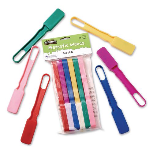 Learning Resources LER0762 Magnetic Wands, Grades Pre-K to 5, 6 Pieces