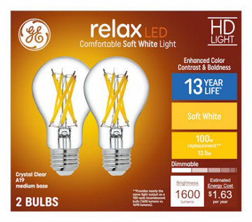 GE 13W SWCLR A19 Bulb