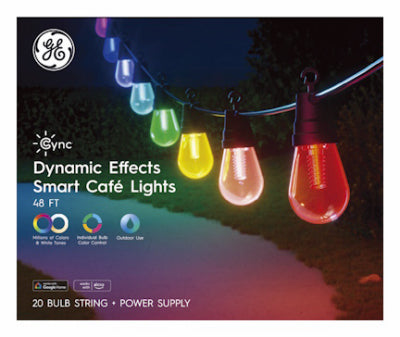 G E LIGHTING 93132123 GE CYNC 48' Cafe Lights