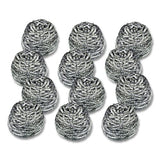 Scotch-Brite 84 Stainless Steel Scrubber, Silver, 12/carton 2