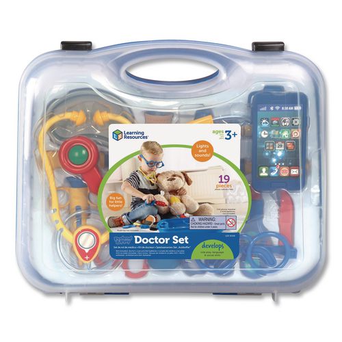 Learning Resources LER9048 Pretend and Play Doctor Set, Ages 3 and Up, 19 Pieces