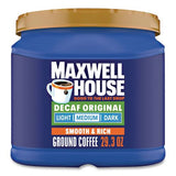 Maxwell House GEN04658 Coffee, Decaffeinated Ground Coffee, 29.3 Oz Can 2
