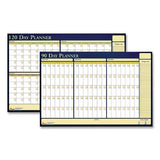 Abilityone 7520-01-207-4057 7520012074057, SKILCRAFT 30-Day Non-Dated Erasable Flexible Planner, 36 x 24, White/Yellow/Blue Sheets 2