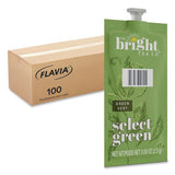 Flavia 48028 The Bright Tea Co. Select Green Tea Freshpack, Select Green, 0.09 oz Pouch, 100/Carton 2