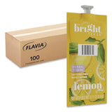 Flavia 48022 The Bright Tea Co. Lemon Herbal Tea Freshpack, Lemon, 0.11 oz Pouch, 100/Carton 2