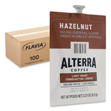 Flavia 48011 Alterra Hazelnut Coffee Freshpack, Hazelnut, 0.23 oz Pouch, 100/Carton 2