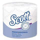 Scott 4460 Essential Standard Roll Bathroom Tissue for Business, Septic Safe, 2-Ply, White, 550 Sheets/Roll 2