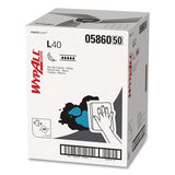 Wypall KCC 05860 L40 Towels, Dry Up Towels, 19 1/2" X 42", White, 200 Towels/roll 2