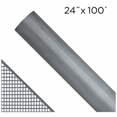 24"x100' GRY FBG Screen