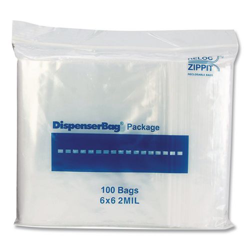 Fantapak MGP MGZ2P0606 Zippit Zplock Bg 2Mil 6X6 Cle 1000/Bx 2